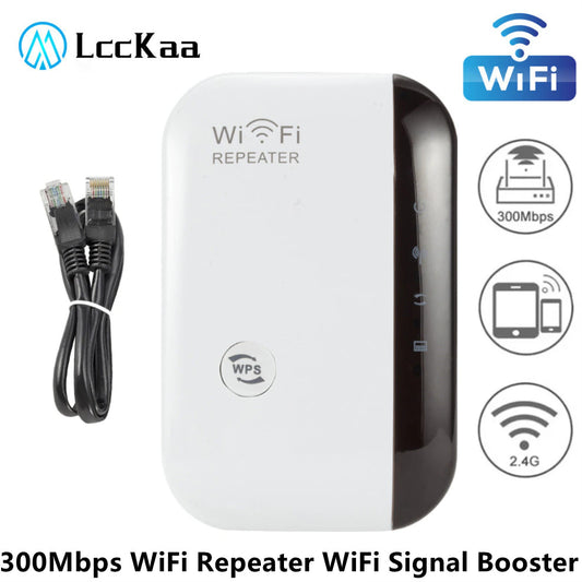 Wifi Repeater 300Mbps Wifi Extender Amplifier Wifi Signal Booster 802.11N Long Range Wireless Wi-Fi Repeater Access Point