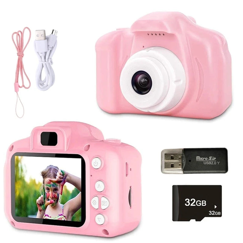 Kids Digital Camera Toys for Girls Boys 1080P HD Screen Outdoor Toys Birthday Gifts Camara Fotos Infantil Juguetes Para Niños