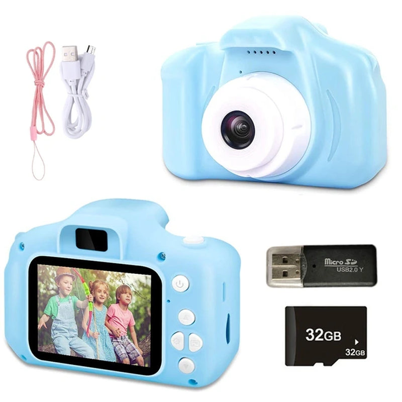 Kids Digital Camera Toys for Girls Boys 1080P HD Screen Outdoor Toys Birthday Gifts Camara Fotos Infantil Juguetes Para Niños