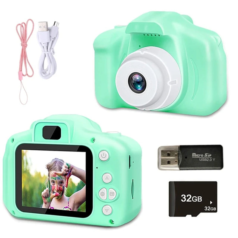 Kids Digital Camera Toys for Girls Boys 1080P HD Screen Outdoor Toys Birthday Gifts Camara Fotos Infantil Juguetes Para Niños