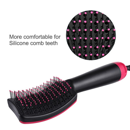 New Hair Dryer Brush Brosse Soufflante Cheveux Hairdryer Brush 2 in 1 Hair Dryer & Volumizer Salon Hot Air Comb Hot Comb Brush