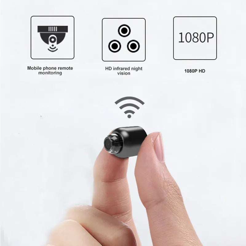 1080P HD Mini Camera Wireless Wifi Baby Monitor Indoor Safety Security Surveillance Night Vision Camcorder IP Cam Video Recorder